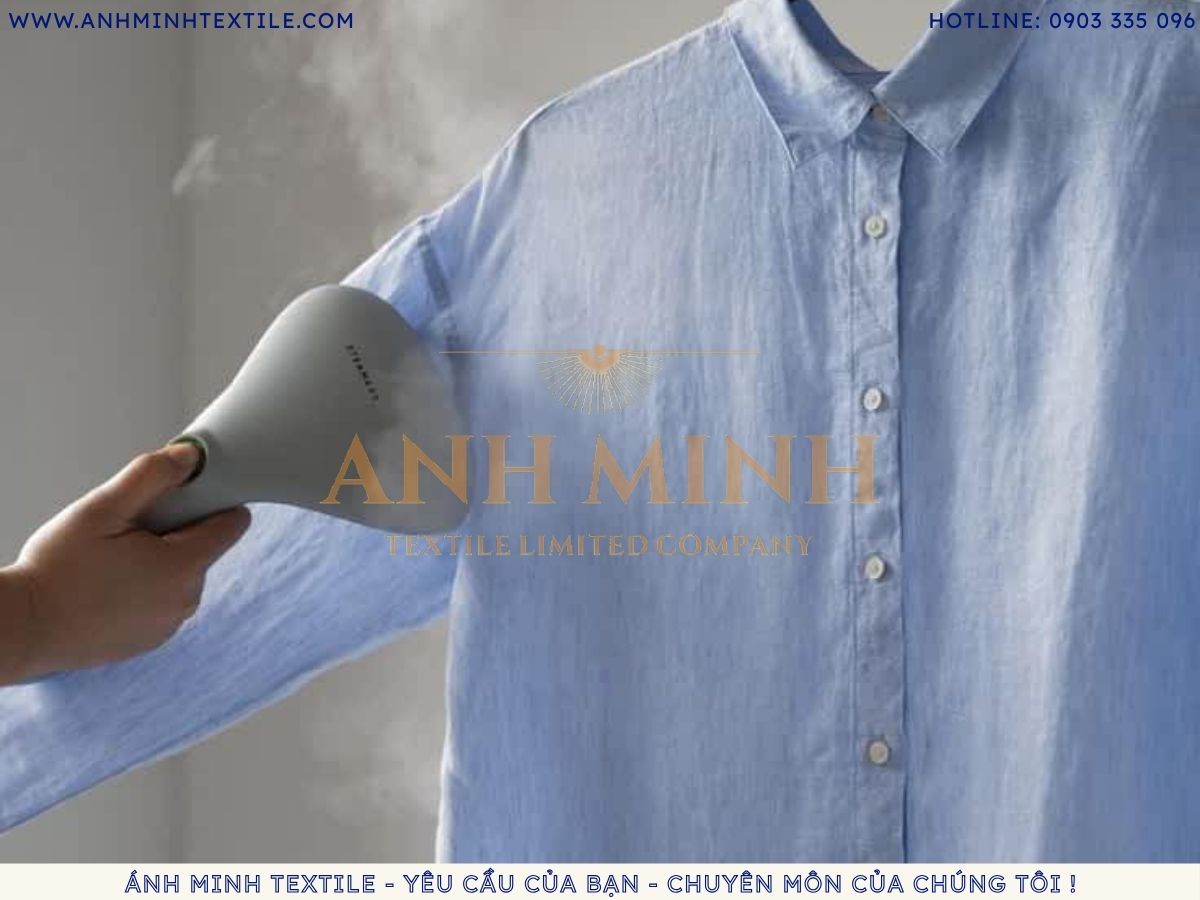 Cách ủi vải Linen bằng bàn ủi hơi nước