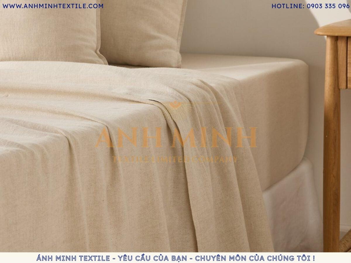 Vải Linen tencel thoáng mát, thân thiện môi trường