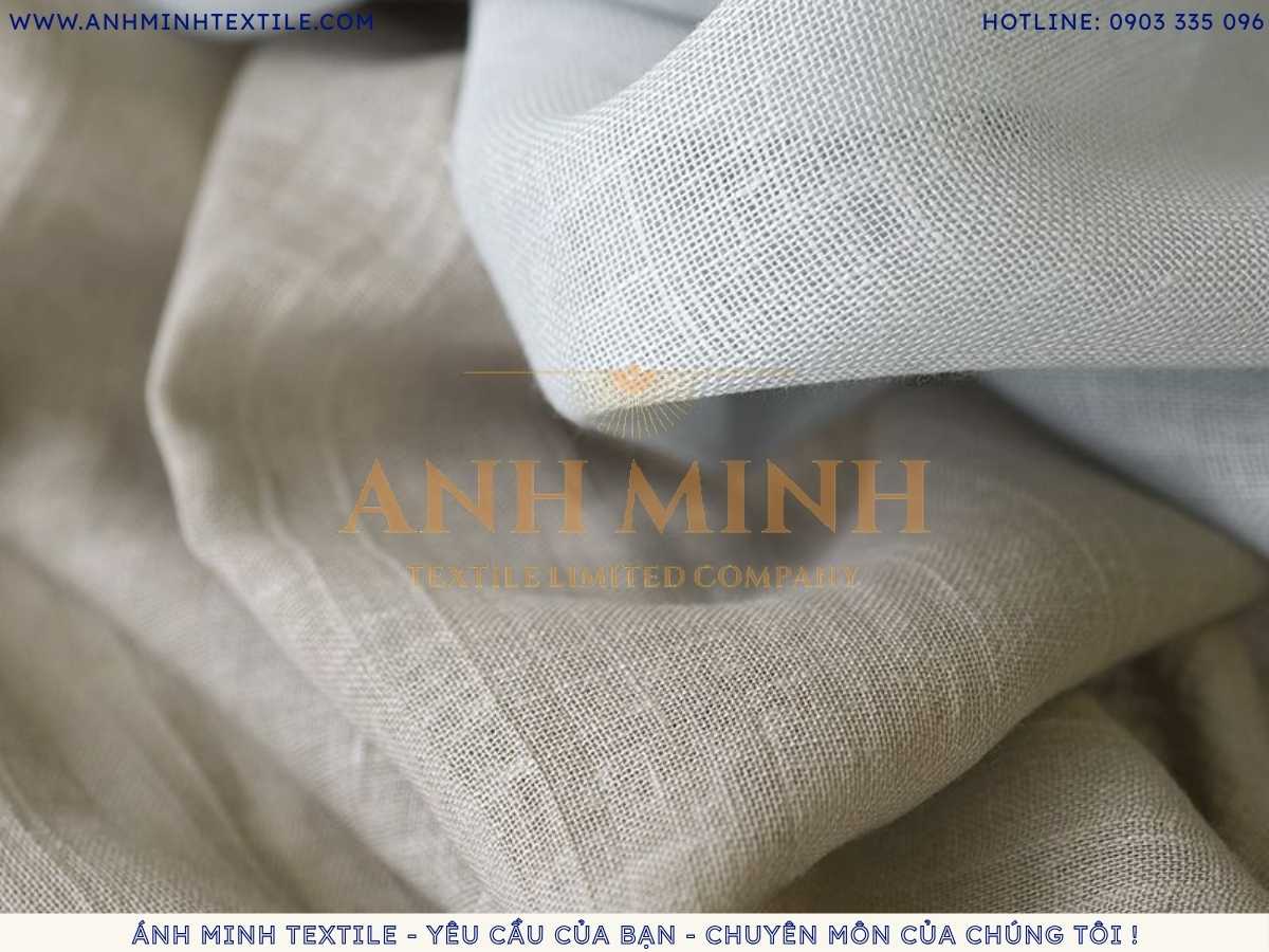 Vải Linen là vải gì? Chất vải Linen thô màu tự nhiên