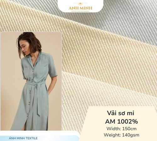 Vải sơ mi AM 1002%