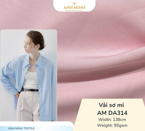 Vải sơ mi AM DA314